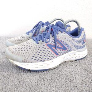 New Balance Fresh Foam 680 V6 Womens Size 8 Running Shoes Low Top W680AM6 Gray